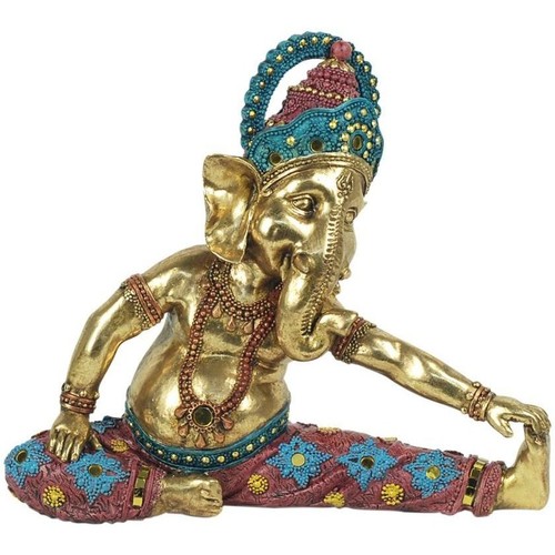 Vêtements femme à moins de 70 Statuettes et figurines Signes Grimalt Figure Ganesha Yoga Doré