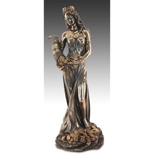 San Miguel à Propos De Démon Statuettes et figurines Signes Grimalt Déesse De Fortune Doré