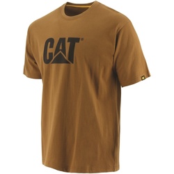 Vêtements Homme T-shirts manches courtes Caterpillar  Marron