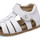 Chaussures Fille Sandales et Nu-pieds Falcotto Sandales semi-fermée en cuir ALBY Blanc