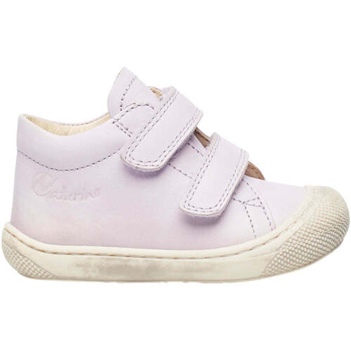 Chaussures Enfant Chaussons bébés Naturino Chaussures premiers pas en cuir COCOON VL Violet