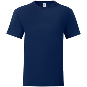 Vêtements Homme T-shirts manches courtes Fruit Of The Loom 61430 Bleu marine