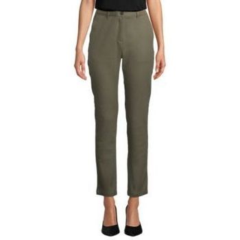 Vêtements Femme Chinos / Carrots Sols GUSTAVE WOME Kaki oscuro