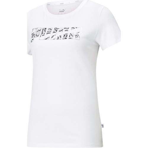 Vêtements Femme T-shirts manches courtes Puma 585736 Blanc