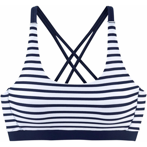 Lascana Haut maillot de bain brassière Summer Bleu Marine - Vêtements  Maillots de bain séparables Femme 37,73 €