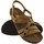 Chaussures Femme Multisport Interbios Sandale femme INTER BIOS 7200-c moutarde 90591 Jaune