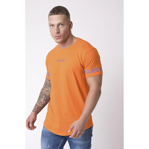 Vêtements Homme T-shirts & Polos Project X Paris Choisissez une taille avant d ajouter le produit à vos préférés Orange