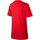 Vêtements Enfant T-shirts manches courtes Nike T-shirt Sportswear Rouge