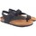 Chaussures Femme Multisport Interbios Sandale femme INTER BIOS 7162 noir Noir