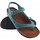 Chaussures Femme Sandales et Nu-pieds Interbios Sandale femme  7164 denim 90587 Bleu