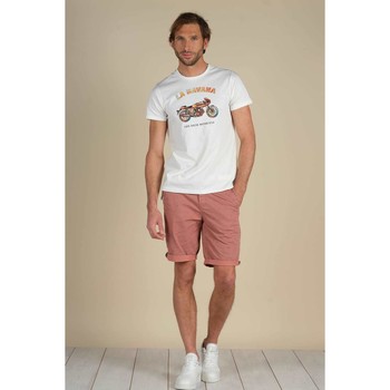 Vêtements Deeluxe Short NAPUA Pink - Vêtements Shorts / Bermudas Homme 39 