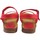 Chaussures Femme Multisport Interbios Sandale femme INTER BIOS 4458 rouge 90554 Rouge