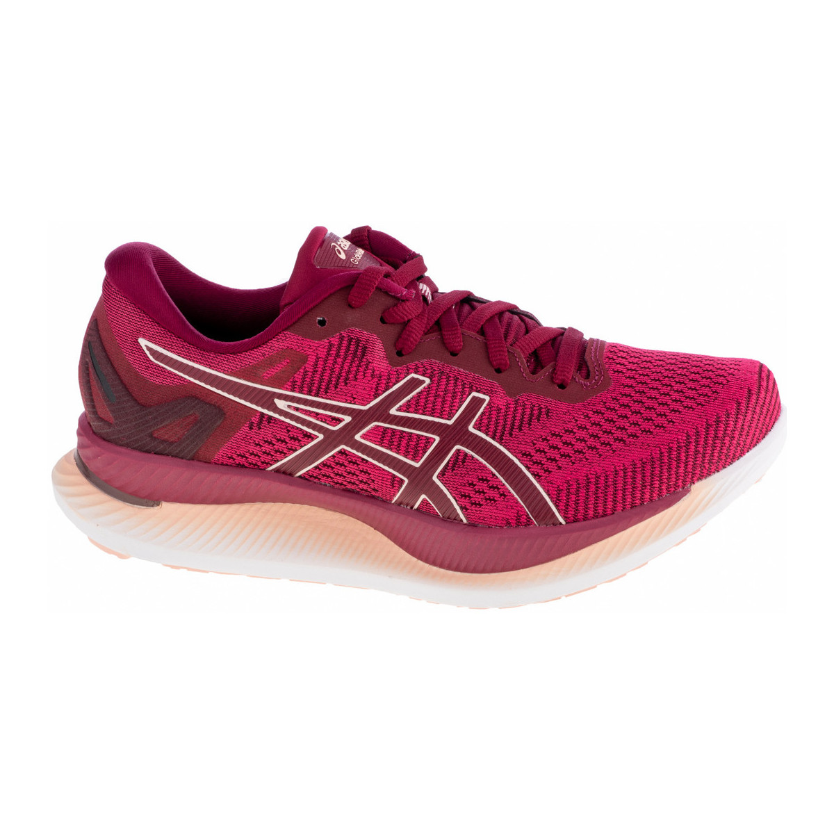 Chaussures Femme Running / trail Asics GlideRide Rouge