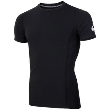 Vêtements Homme T-shirts manches courtes Asics Spiral Top T-shirt Noir