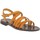 Chaussures Femme Sandales et Nu-pieds Iota 539 Orange