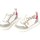 Chaussures Femme Baskets mode Panchic BASKETS  P05 LIGHTGREY-WHITE Blanc