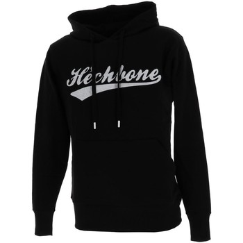 H Echbone Hoodie sw h noir blanc Noir - Vêtements Sweats Homme 32,99 €