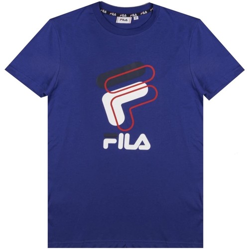 Homme Fila - T-shirt azzurro 688464-C60 AZZURRO - Vêtements T-shirts manches courtes Homme 38 