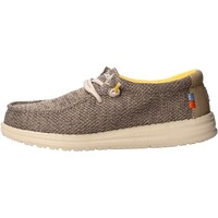 Chaussures Enfant Baskets mode Hey Dude - Sneaker beige safari WALLY YOUTH 0408 Beige