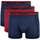 Sous-vêtements Homme Boxers Emporio Armani Pack x3 unlimited logo Rouge
