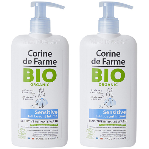 Beauté Soins corps & bain Corine De Farme Lot de 2 - Gels Intimes Sensitive - Certifiés Bio Autres