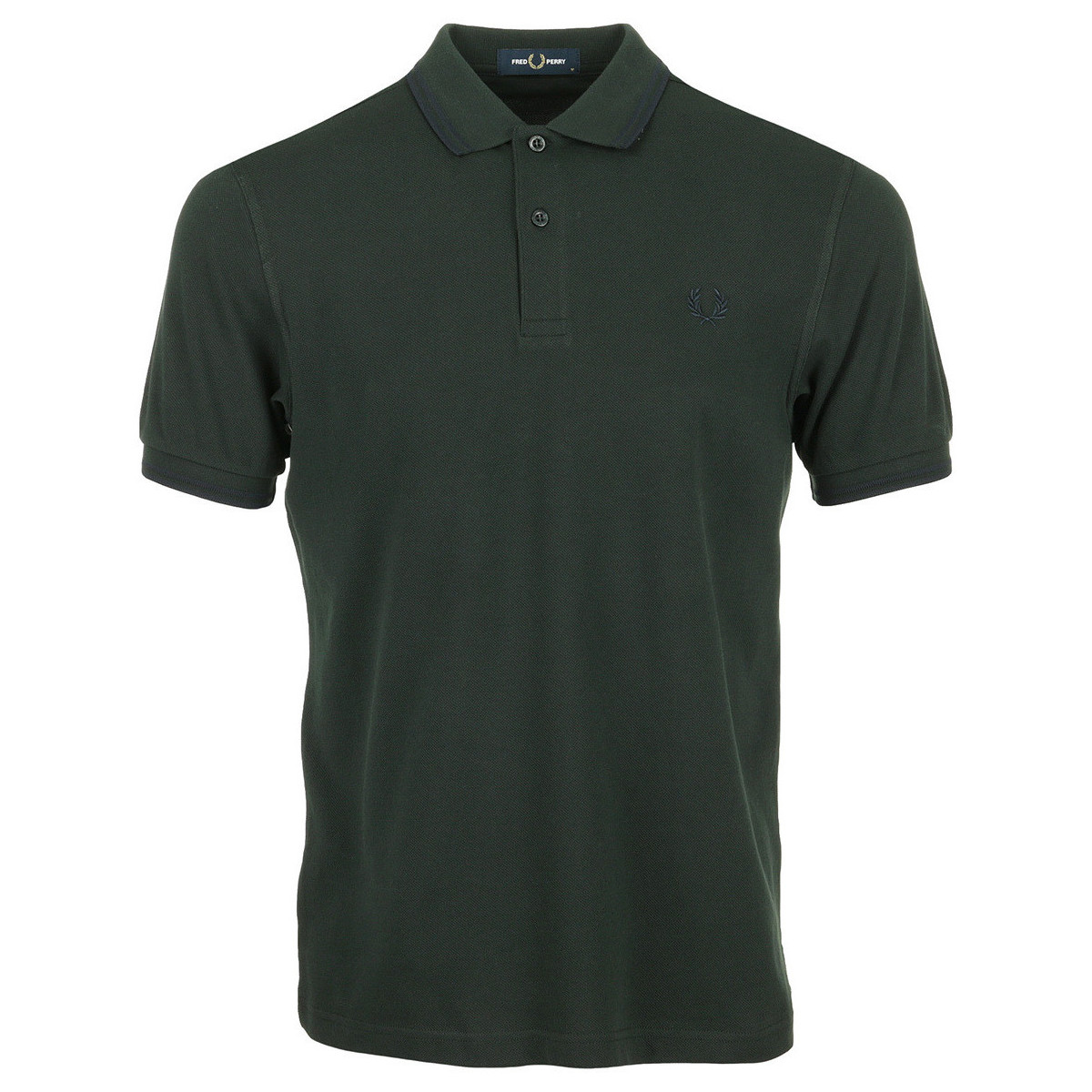 Vêtements Homme T-shirts & Polos Fred Perry Twin Tipped Shirt Vert
