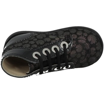 Chaussures Fille Kickers BONBON-2 Noir - Chaussures Boot Enfant 69 