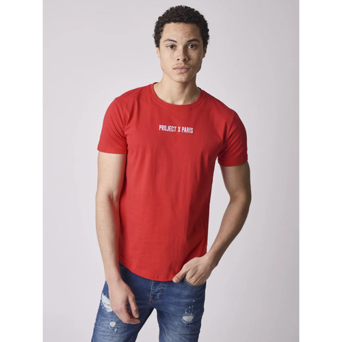 Vêtements Homme T-shirts & Polos Project X Paris Tee logo Shirt 2110158 Rouge