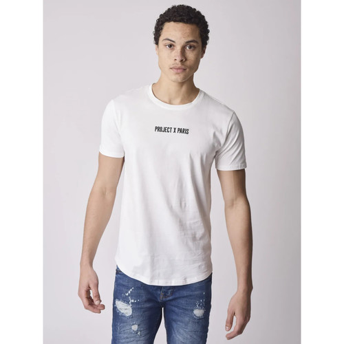 Homme Project X Paris Tee Shirt 2110158 Blanc - Vêtements T-shirts & Polos Homme 29 
