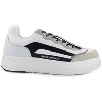 Chaussures Homme Baskets basses Emporio Armani Bomber Blanc