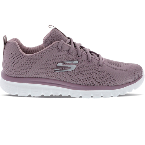 Chaussures Femme Baskets mode Skechers Graceful Get Connected Rose