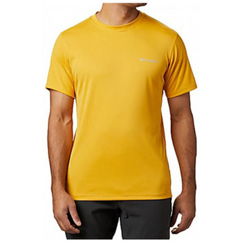 Vêtements Homme T-shirts & Polos Columbia T-shirt  Zero  Rules™  Short  Sleeve Jaune