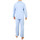 Vêtements Homme Pyjamas / Chemises de nuit Mariner Pyjama long ouvert Bleu