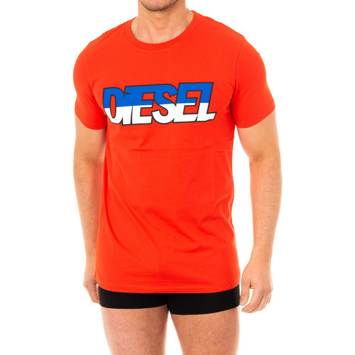 Homme Diesel T-shirt Rouge - Livraison Gratuite 