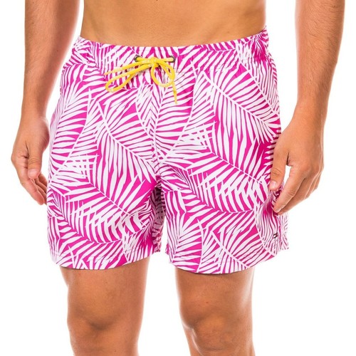 Vêtements Homme Maillots / Shorts de ribbed-detail Tommy Hilfiger 0P87878653-694 Multicolore