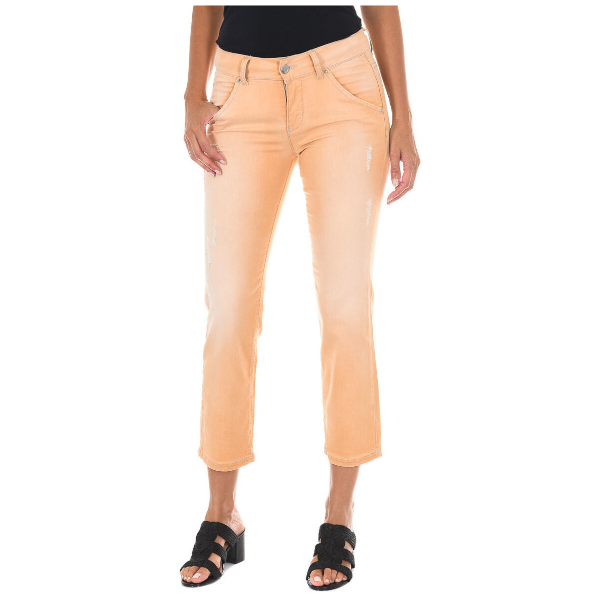 Vêtements Femme Pantalons Met 70DBF0636-G194-0193 Orange