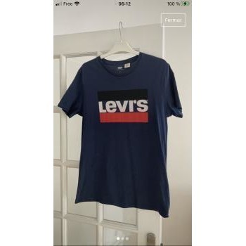Vêtements Femme T-shirts & Polos Levi's Teeshirt Bleu