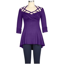 Vêtements Femme Chemises / Chemisiers Chic Star 79212 Violet