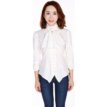 Vêtements Femme Chemises / Chemisiers Chic Star 61388 Blanc