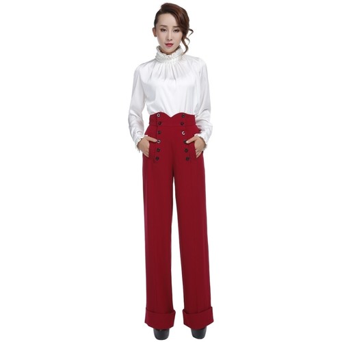 Vêtements Femme Pantalons Chic Star 61394 Rouge