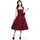 Vêtements Femme Robes longues Chic Star 50974 Rouge