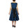 Vêtements Femme Robes longues Chic Star 51063 Bleu