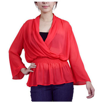 Vêtements Femme Chemises / Chemisiers Chic Star 35344 Rouge