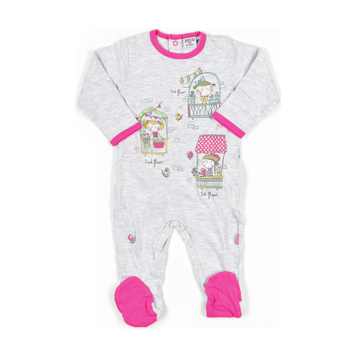 Vêtements Enfant Pyjamas / Chemises de nuit Yatsi 18105075-GRISVIGCLARO Multicolore