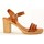 Chaussures Femme Sandales et Nu-pieds Eva Frutos 971C CAMEL COGNAC