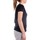 Vêtements Femme T-shirts manches courtes Freddy S1WCLT1 T-Shirt/Polo femme noir Noir