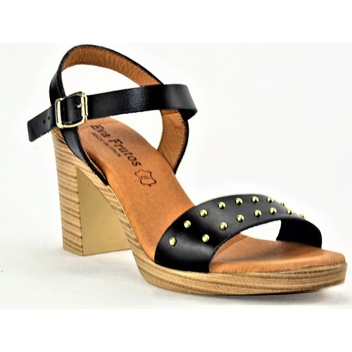 Eva Frutos 971 noir - Chaussures Sandale Femme 59,00 €
