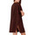 Vêtements Femme Paréos Admas Tunique plage chemise Bright Sequins chocolat Chocolat