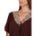 Vêtements Femme Paréos Admas Tunique plage chemise Bright Sequins chocolat Marron