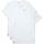 Vêtements T-shirts manches courtes Lacoste  Blanc